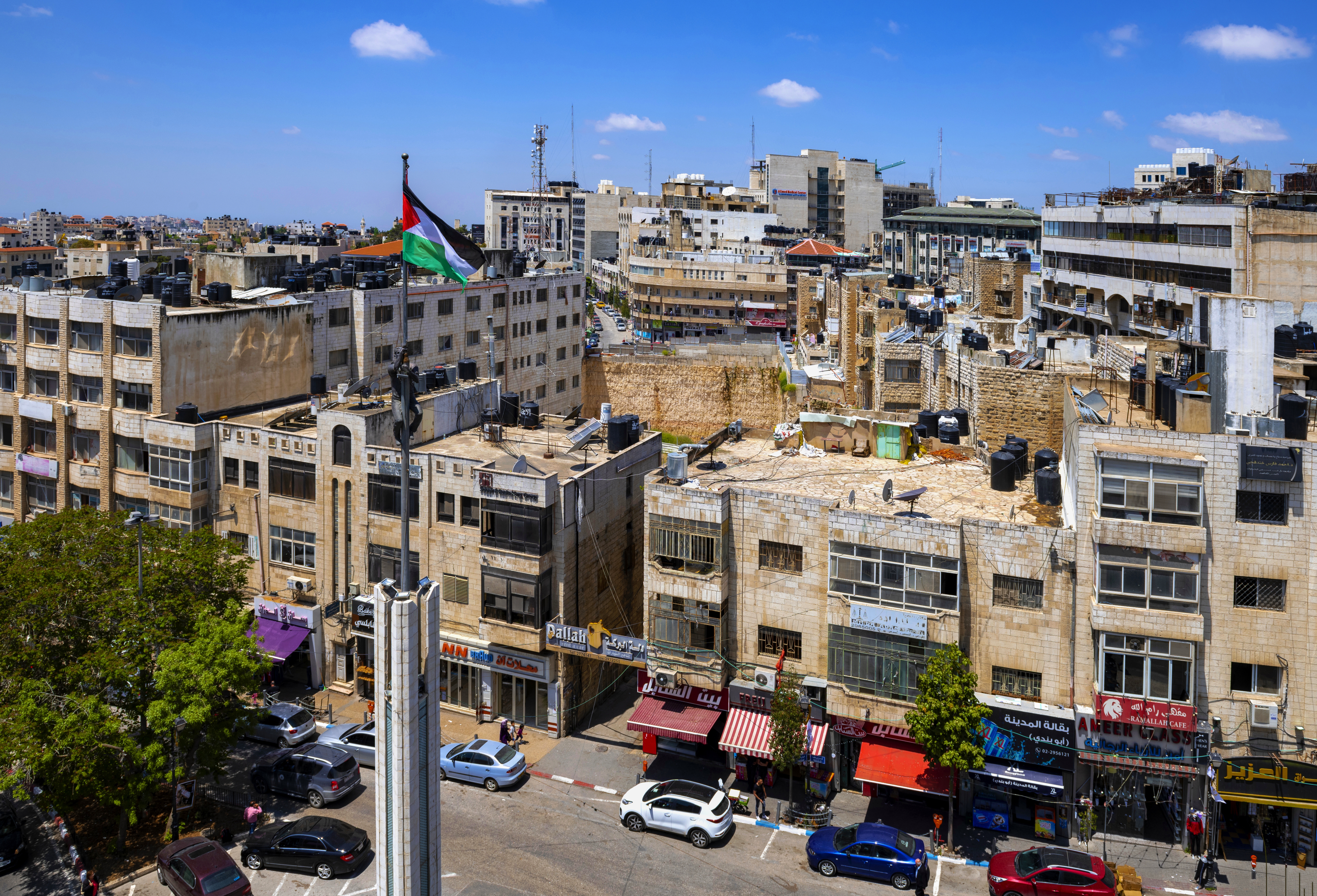 Yasser Arafat Square in Ramallah, Palestine Featured image