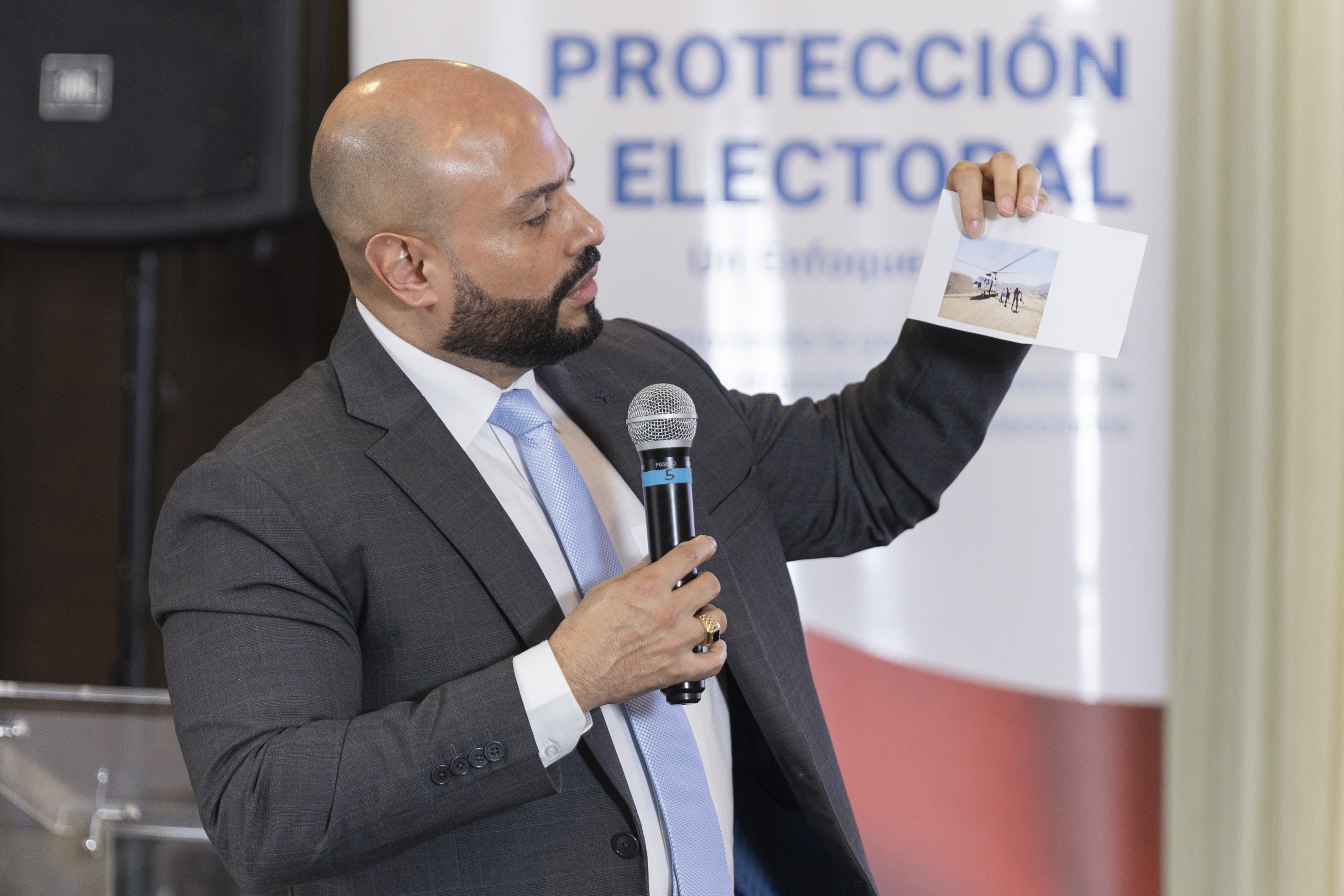 Protecting Elections Capacity Development Workshop in Panama City, Panama, 29-30 April 2025. 
